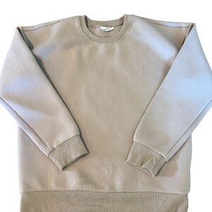 GREY LAB Light Tan Sweatshirt